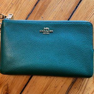 Coach Double Zip Wallet
